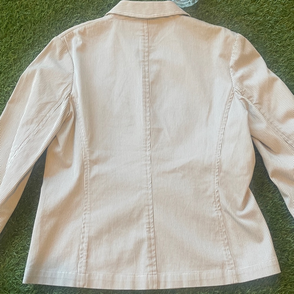 Talbots Light Beige Blazer - Picture 9 of 15